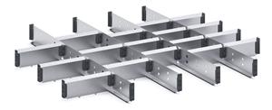 22 Compartment Steel Divider Kit External 800W x 750Dx 75H Bott Cubio Steel Divider Kits 58/43020732 Cubio Divider Kit ETS 8775 22 Comp.jpg